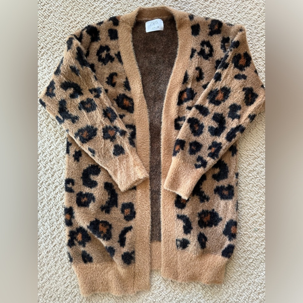 ZARA kids super cozy soft cardigan